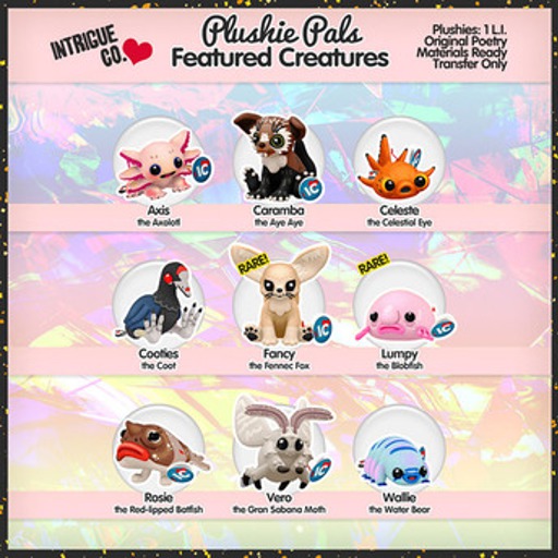 Intrigue Co. - Plushie Pals: Rosie the Red-lipped Batfish