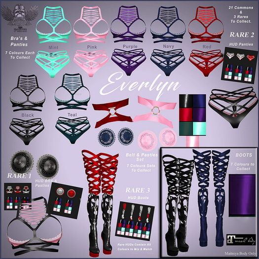 [The Forge] Everlyn, Boots, Purple