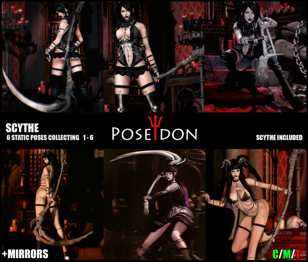 Poseidon Scythe Complete 1-6
