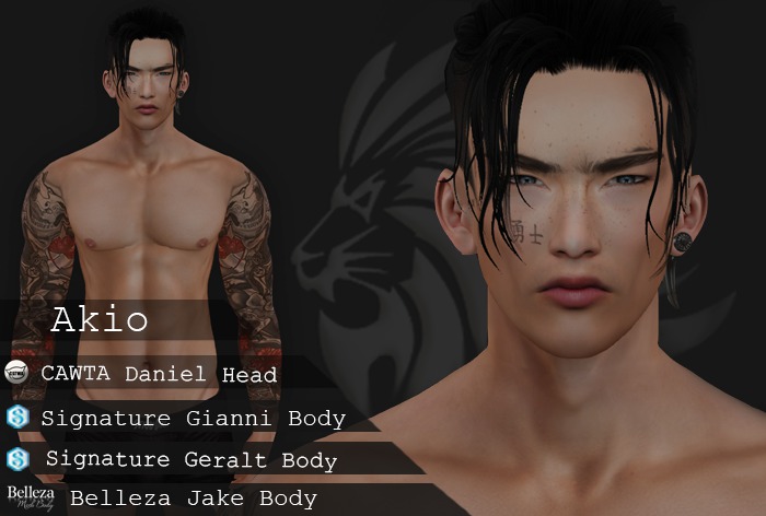 Akio Shape (Signature / Belleza & CATWA Daniel)