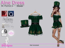 Aine Dress St Patrick's Clover