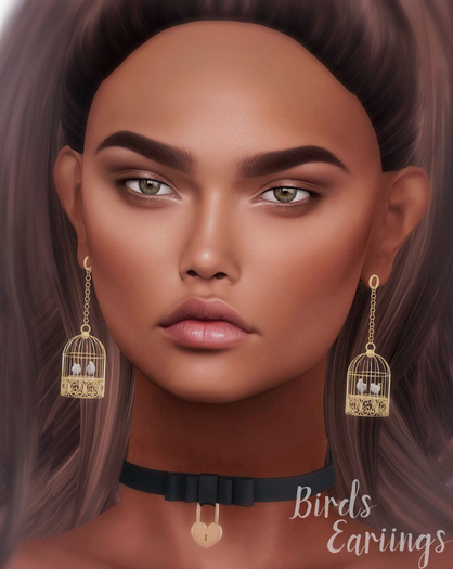 [Enchante'] - Birds Earrings