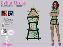 Cyber Dress St Patrick's Heart