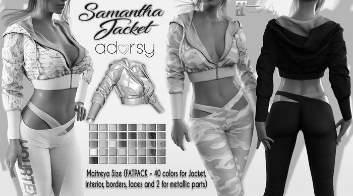 adorsy - DEMO Samantha Hoodie Jacket - Maitreya