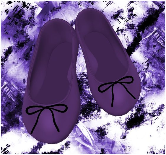 purple berry flats