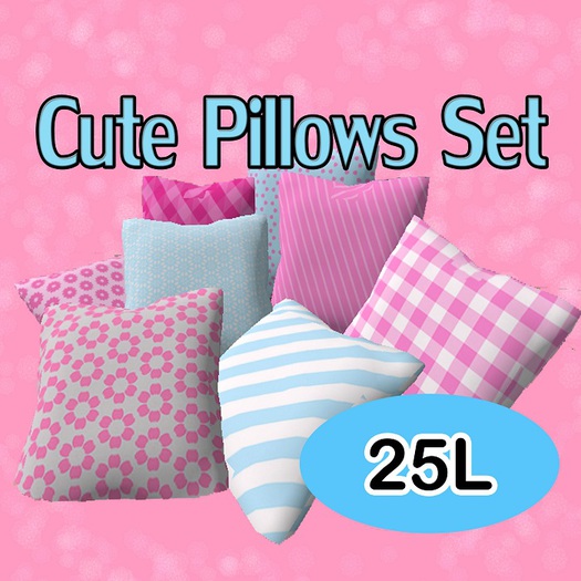 Cute Pillows Set