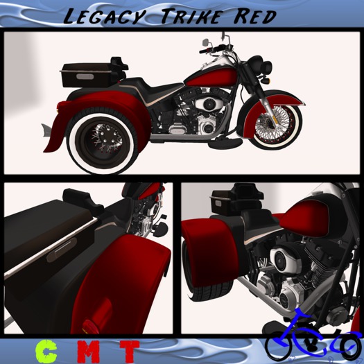 Legacy Trike Red 7.1