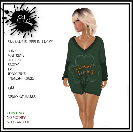 Etc. LAURIE - FEELIN' LUCKY