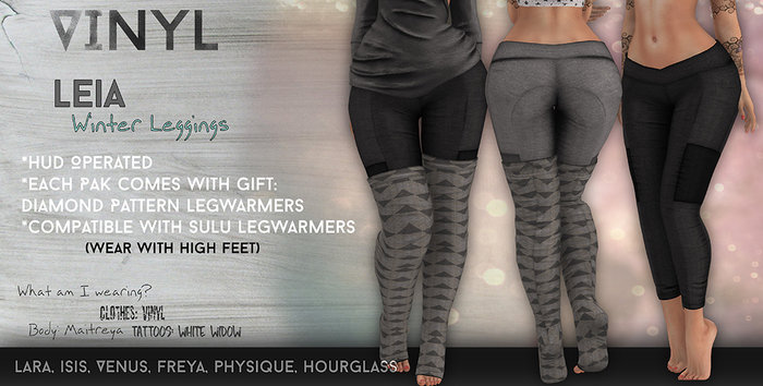 Vinyl - Leia Leggings Pak Fatpak