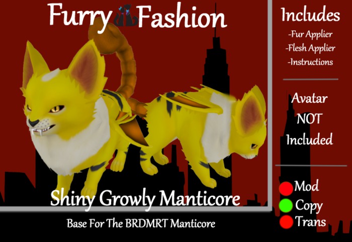 ~FF~ Shiny Growly Manticore