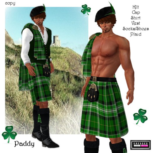 ::DBL:: Paddy Complete Costume