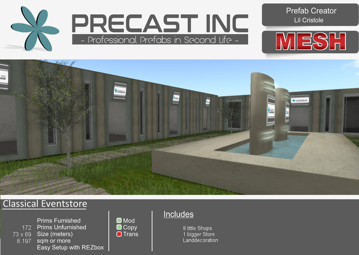 PreCAST Inc. - Cheeky Mall