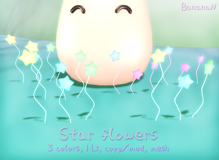 Star flowers - freebie