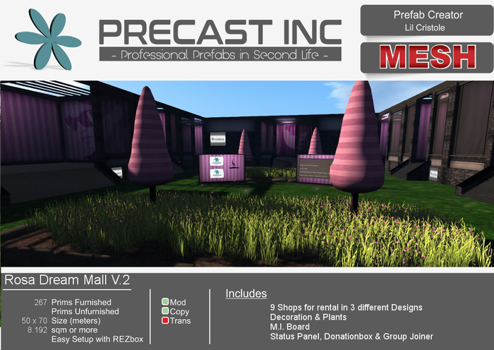 PreCAST Inc. - Rosa Dream Mall v.2