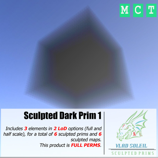 Sculpted Dark Prim 1 [FULL PERMS]