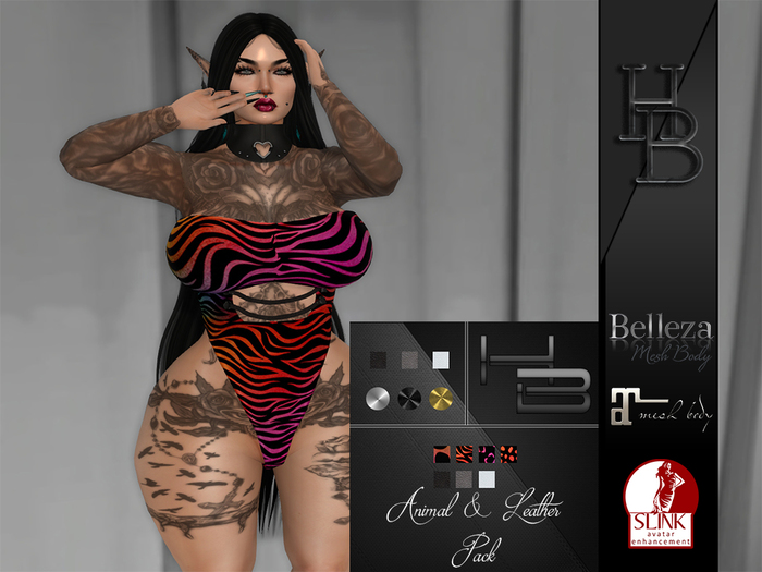 [HB] ASRA Bodysuit Pack 3