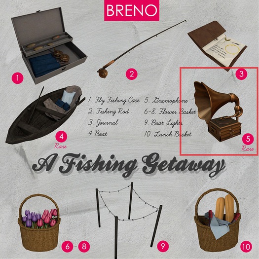 [Breno]  A Fishing Getaway- Gramophone RARE