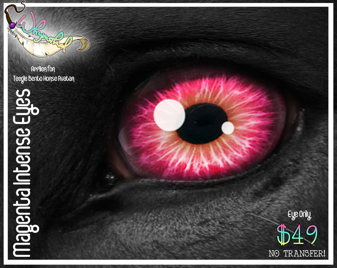 ::Whimsikal:: - Teegle Eye Appliers - Intense Magenta