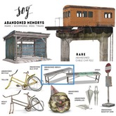 Soy. Abandoned Memorys - Bench [Gray]