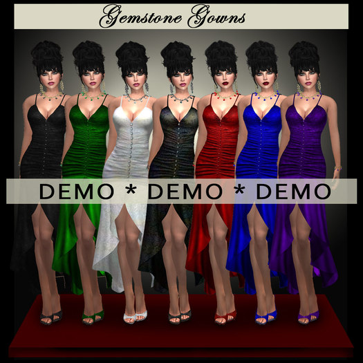 C&F Gemstone Outfit 2 Demo - Mesh, Fitmesh & Mesh Body sizes