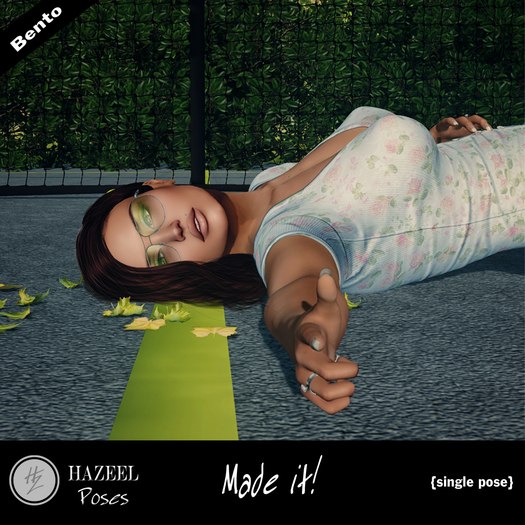 .::Hazeel::. Made it ~Bento Pose