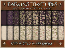 Parkins Textures - Constanza Set - 20x Full Perm Seamless 1024x1024 - Fabric, Material, Gown, Pattern, Cloth