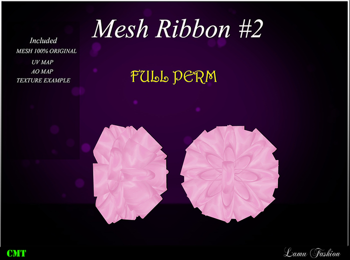 -Lamu Fashion-Mesh Ribbon #2 FULL PERM*
