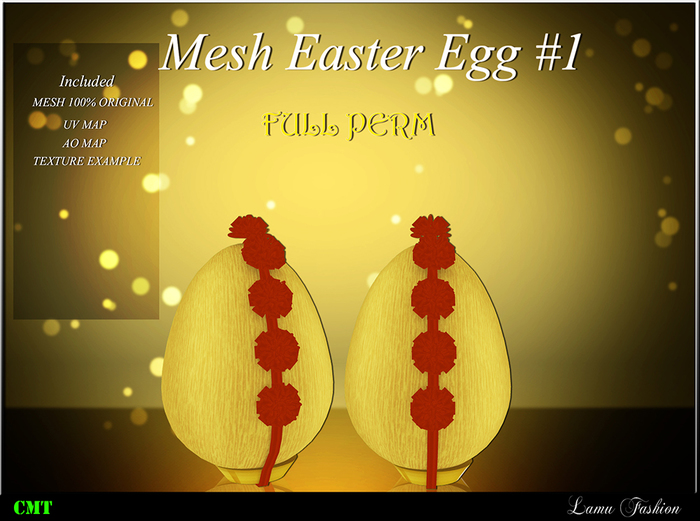 -Lamu Fashion-Mesh Easter Egg #1 FULL PERM