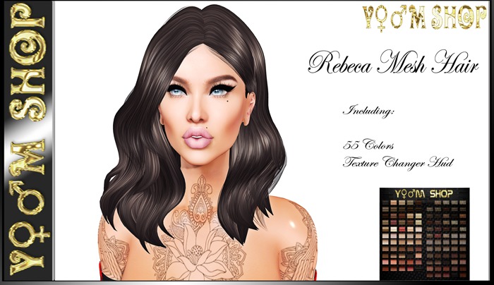 YM SHOP_Rebeca Mesh Hair