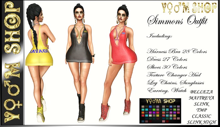 YM SHOP_Simmons Outfit