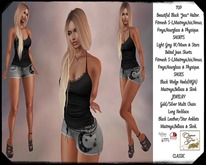 !CGF-*Renata*  Black Moon & Stars Complete Outfit