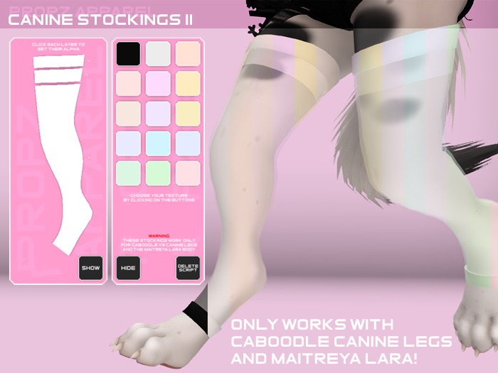 PropZ. Canine Stockings II