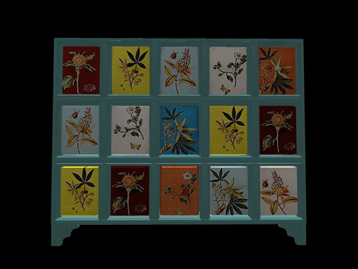 Floreal cabinet.
