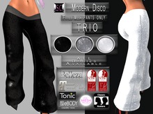 .:S.C:. Modern Disco TRIO - Pants - Monochrome