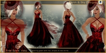 Free Spirit ruby - Earth & Sky Designs
