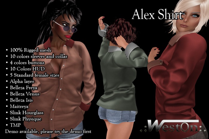 .: WESTON :. ALEX SHIRT