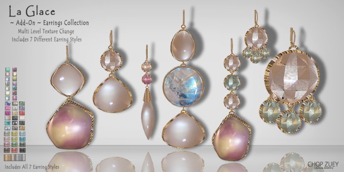 La Glace - Earrings Collection -Add-On -TxChnge