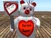 Get well soon bear 010