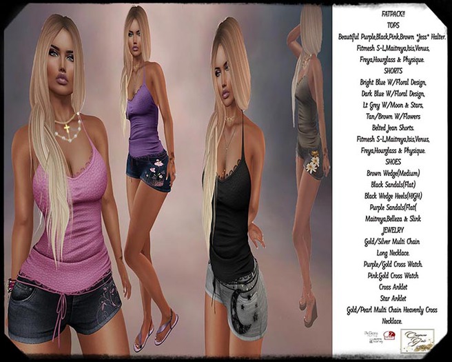!CGF-*Renata* FATPACK 4 Complete Outfits