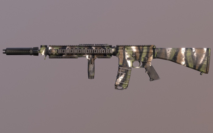 M16 Z-15 Zombie Killer CQB4 Assault Rifle FP