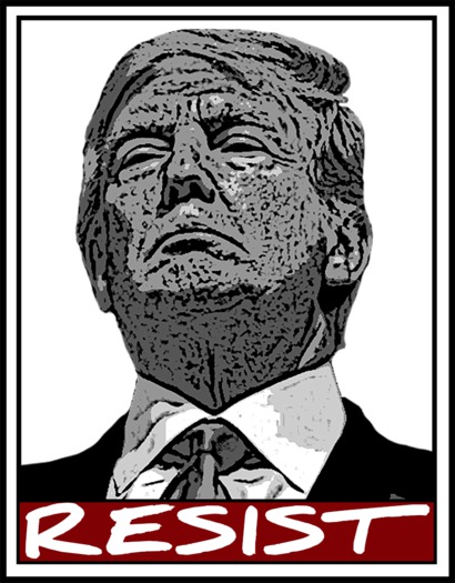 Resist Trump Poster