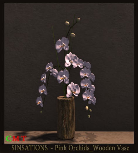 Sinsations_Orchids_WoodenVase(boxed)