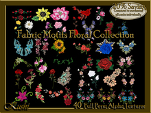 !Kushi! MotifsFloralCOLLECTION Textures -WEAR TO UNPACK