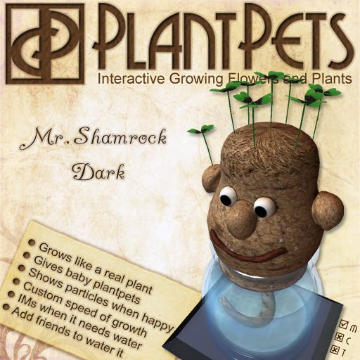PlantPet Seed [Mr. Shamrock *Dark*] - Common - Updated 1/21