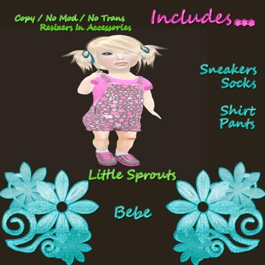 Little*Sprouts-Bebe Pinks blossom