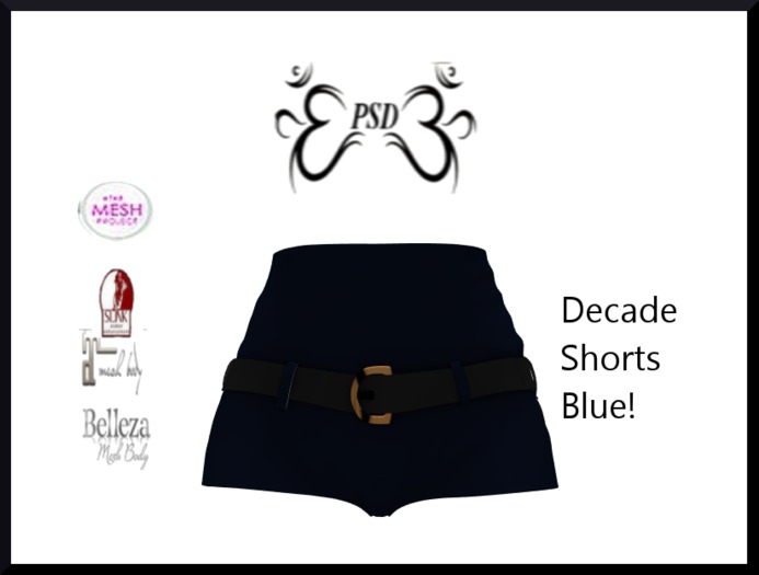 PSD! Decade Shorts Blue