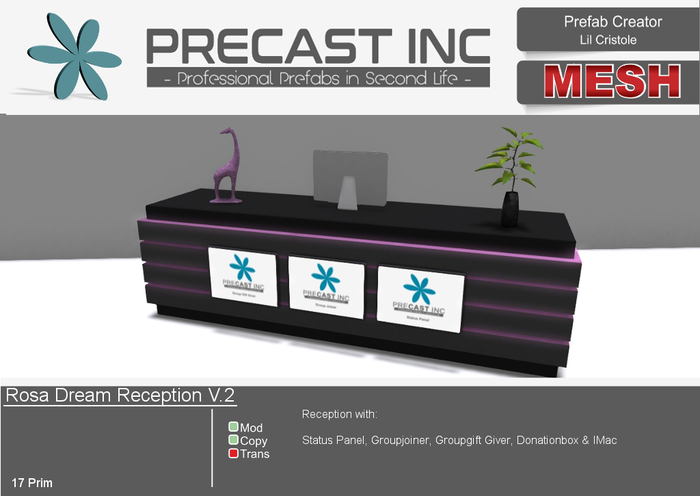 PreCAST Inc. - Rosa Dream Reception V.2