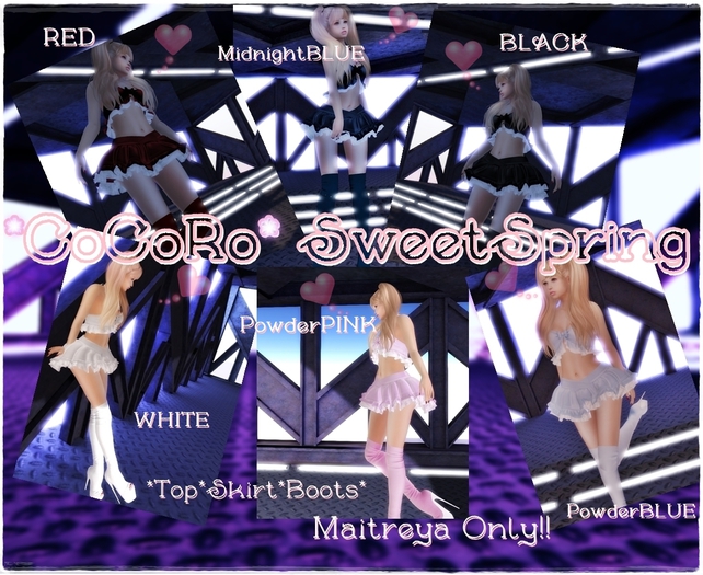 *CoCoRo* SweetSpring WHITE DEMO