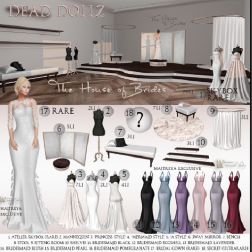 Dead Dollz - Bridesmaid Pearl