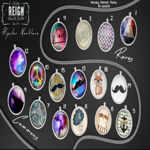 REIGN.- Hipster Necklaces- 8